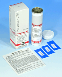 Peroxtesmo KM (Box of 25 test papers, 15 x 30mm)