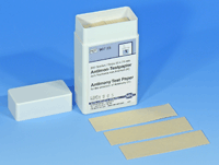 Antimony test paper (Box of 200 strips, 20 x 70mm)