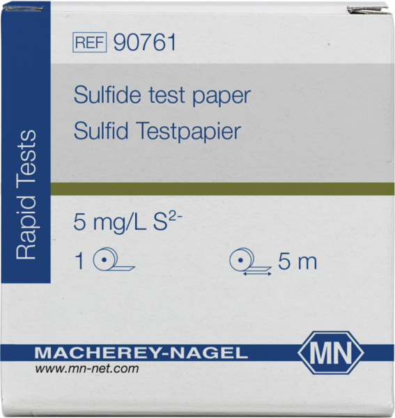 Sulfide test paper (Reel of 5M length and 7mm width)