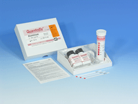 QUANTOFIX Aluminium test strips* (Tube of 100 test strips 6x95 mm and reagents)