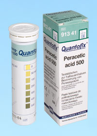 QUANTOFIX Peracetic acid 500 (Tube of 100 test strips)