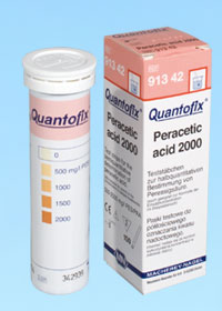 QUANTOFIX Peracetic acid 2000 (Tube of 100 test strips)