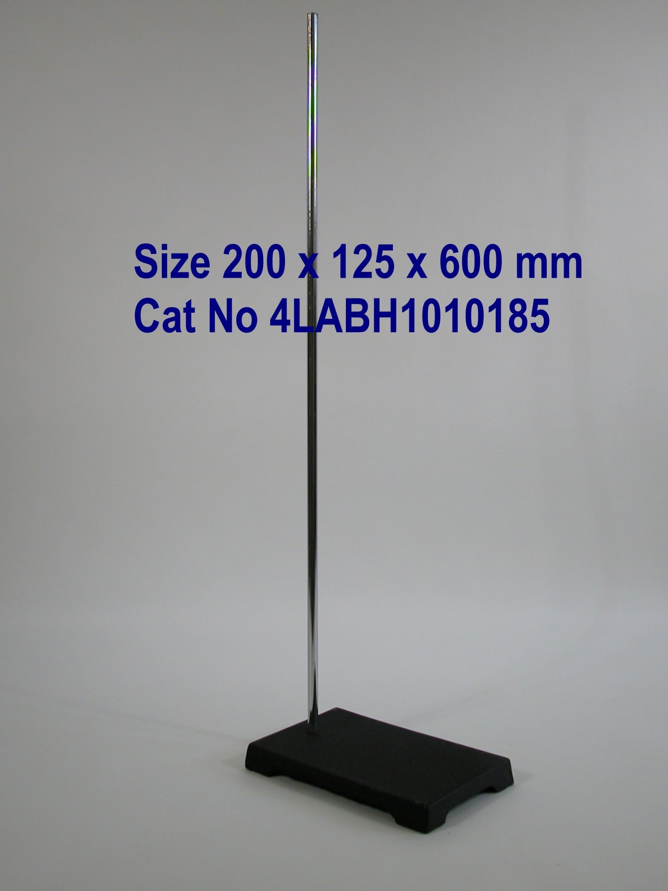 Retort stand base and rod