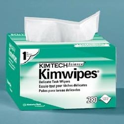 Kimwipes Delicate Task Wipers, 11.4 x 21.3cm, 1 ply (Per carton of 60 boxes)