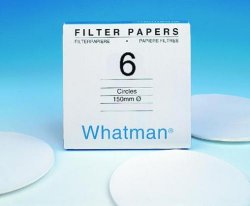 Filter Paper Grade 6 Circles, 42.5mm (100/pk)