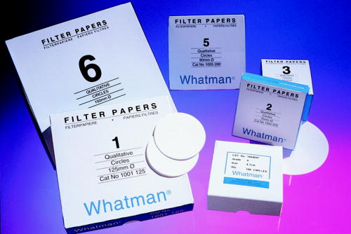 Filter Paper Grade 597 1/2 Folded filters, 185mm (100/pk)