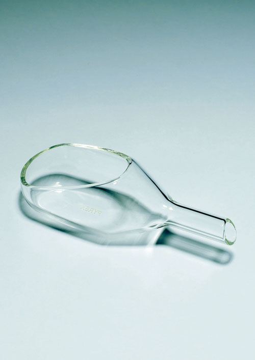 Glass weighing scoop 3ml
