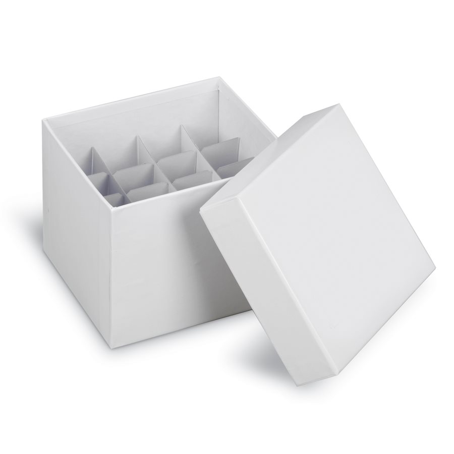 Partitions for Cardboard Cryogenic Tube Storage Box for 50ml tubes (16 wells) (Pack of 10 pcs)