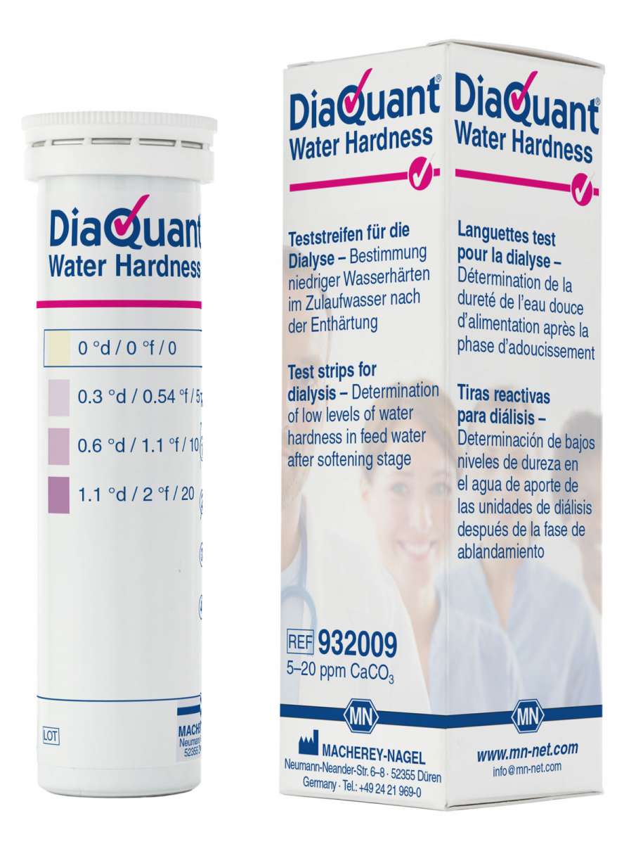 DiaQuant Water hardness (Tube of 50 test strips)