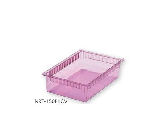 ALTIA Standard Polycarbonate Tray Clear Pink 400 x 160 x 600