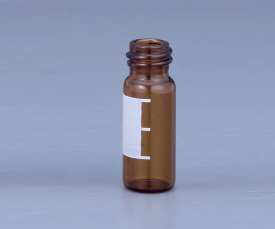 Vial for Auto Sampler 2mL Brown, Only Vials with Label 100 Pieces