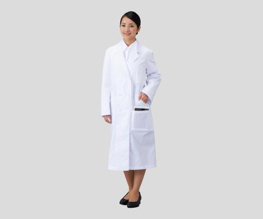 AS LAB White Coat double (Big Pocket, For Women) LL
