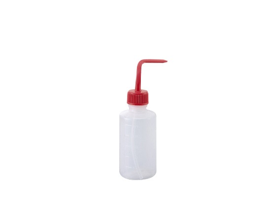 Washing Bottle Colorful Variation Narrow-Mouth Red 250mL
