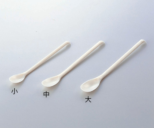 LABORAN White Plastics Spoon Small 10 + 1 Pcs