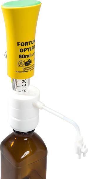 FORTUNA OPTIFIX SAFETY S Bottle Top Dispenser 10 - 50ml
